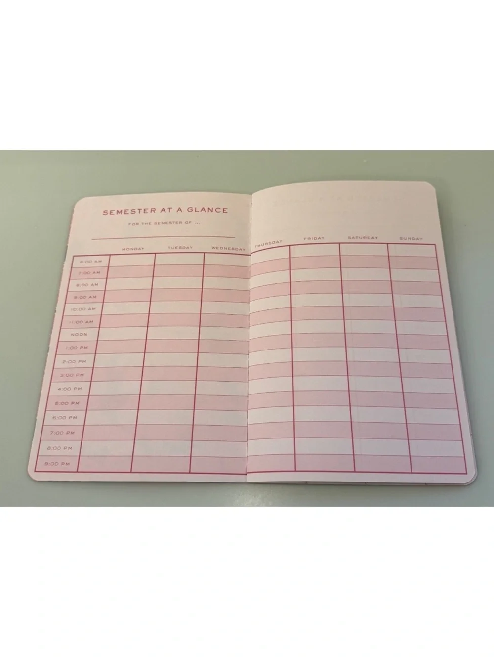 Lilly Pulitzer Floral Semester Planner Notebook